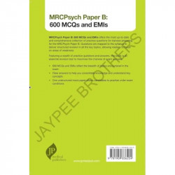 MRCPsych Paper B: 600 MCQs and EMIs book by Patel Ashok G - Additional Image 4