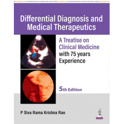 DIFFERENTIAL DIAGNOSIS AND MEDICAL THERAPEUTICS A TREATISE ON CLINICAL MEDICINE book by P Siva Rama Krishna Rao