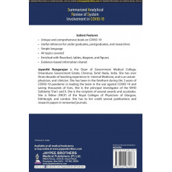 SUMMARIZED ANALYTICAL REVIEW OF SYSTEM INVOLVEMENT IN COVID-19 book by Jayanthi Rangarajan - Additional Image 3
