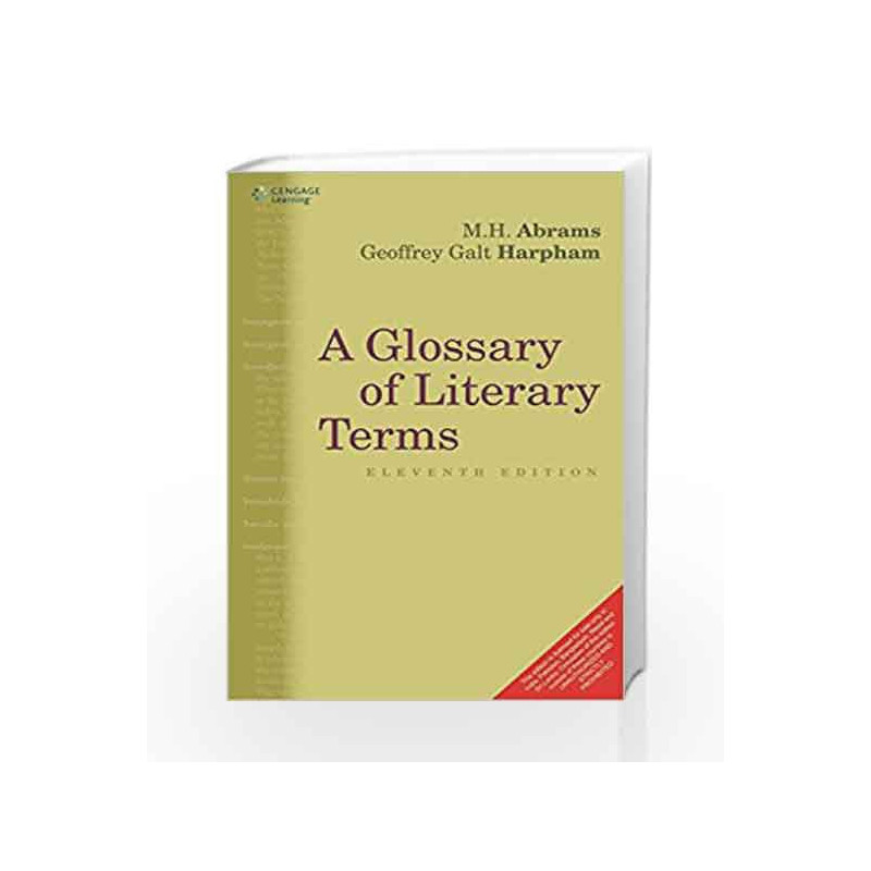 A Glossary of Literary Terms by M.H. Abrams Book-9788131526354