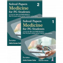 Solved Papers Medicine for PG Students (2 Vols Set), 2/E: A Must for MD and DNB General Medicine | Past 10 Years Solved Pape… -