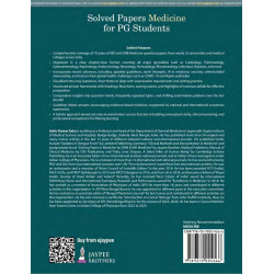 Solved Papers Medicine for PG Students (2 Vols Set), 2/E: A Must for MD and DNB General Medicine | Past 10 Years Solved Pape… -