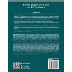 Solved Papers Medicine for PG Students (2 Vols Set), 2/E: A Must for MD and DNB General Medicine | Past 10 Years Solved Pape… -