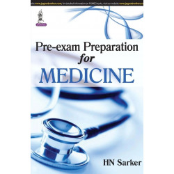 PRE-EXAM PREPARATION FOR MEDICINE book by H.N. Sarker