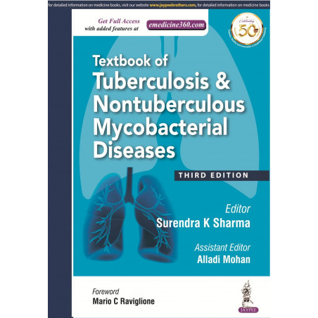 Textbook of Tuberculosis & Nontuberculous Mycobacterial Diseases book by Surendra K Sharma