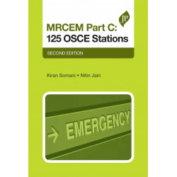 (OLD EDITION) mrcem part c: 125 osce stations book by Kiran Somani, Nitin Jain