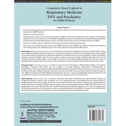 Competency Based Logbook in Respiratory Medicine, DVL and Psychiatry for MBBS Students book by TANGRI NITIN - Additional Image 3
