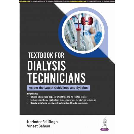 TEXTBOOK FOR DIALYSIS TECHNICIANS book by Narinder Pal Singh