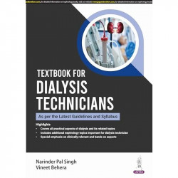 TEXTBOOK FOR DIALYSIS TECHNICIANS book by Narinder Pal Singh - Back Cover