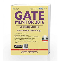 GATE Mentor 2016: Computer Science and Information Technology by Ajay Mittal Book-9788131527924