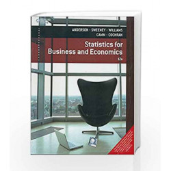 Statistics for Business and Economics by Anderson Book-9788131528136