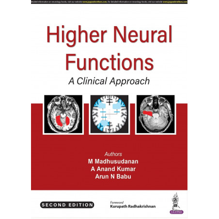 HIGHER NEURAL FUNCTIONS: A CLINICAL APPROACH book by M Madhusudanan