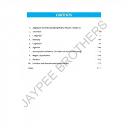 HIGHER NEURAL FUNCTIONS: A CLINICAL APPROACH book by M Madhusudanan - Additional Image 6