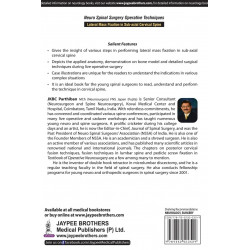 NEURO SPINAL SURGERY OPERATIVE TECHNIQUES:LATERAL MASS FIXATION IN SUB-AXIAL CERVICAL SPINE book by Parthiban Jkbc - Additional