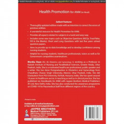 Health Promotion for ANM (In Hindi), 3/E for Auxiliary Nurse Midwife Students | As per INC Syllabus | With Fully Solved Prev… -