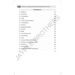 Anatomy, Physiology and Biochemistry Made Easy for Nurses book by Vij Anjula - Additional Image 7