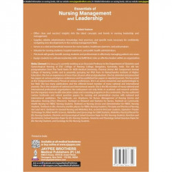 Essentials of Nursing Management and Leadership, 3/E for BSc Nursing 6th Semester | Nursing Service Planning, Leadership Sty… -