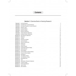 EXERCISE BOOK OF NURSING RESEARCH book by Walia Indarjit - Additional Image 3