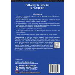 Pathology & Genetics for Nurses, 4/E for BSc Nursing 3rd & 4th Semesters | A Clinically Integrated Textbook with Case Scenar… -
