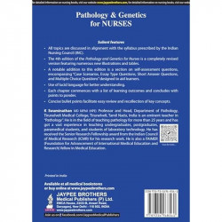 Pathology & Genetics for Nurses, 4/E for BSc Nursing 3rd & 4th Semesters | A Clinically Integrated Textbook with Case Scenar… -