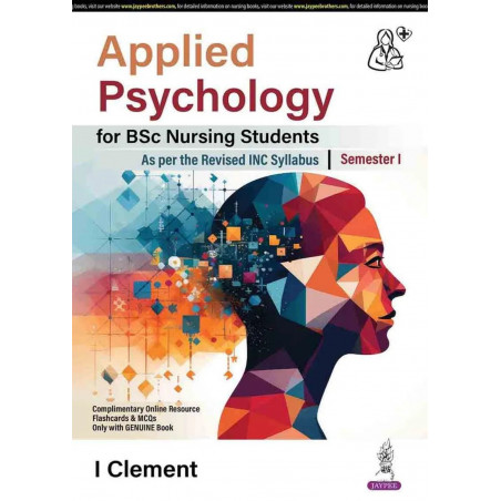 APPLIED PSYCHOLOGY FOR BSC NURSING STUDENTS book by I Clement