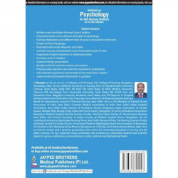 Textbook on Psychology for BSc Nursing Students (as per INC Syllabus) book by Clement I - Additional Image 4