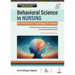 BEHAVIORAL SCIENCE IN NURSING (AN INTRODUCTORY PSYCHOLOGY FOR NURSES) book by Arnel Banaga Salgado - Back Cover