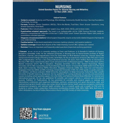 NURSING Solved Question Papers for General Nursing and Midwifery 1st Year (2022-2026), 5/E | Last 5 Years' Solved PYQs as pe… -