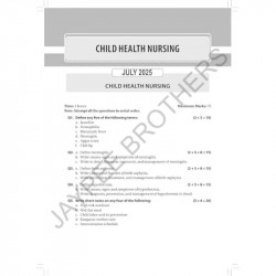 GNM (2nd Year) Exam Excellence Solved Papers for Child Health Nursing (2015-2025) | Last 10 Years' PNRC Solved PYQs as per I… -