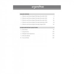 OBSTETRICS & GYNECOLOGICAL NURSING FOR GNM STUDENTS (PREVIOUS 5 YEARS QUESTION PAPERS) (HINDI) book by Arjita Sengar - Additiona