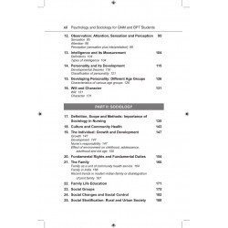 Psychology and Sociology for GNM and BPT Students, 3/E | Combined Behavioural Sciences Textbook for Nursing and Physiotherap… -