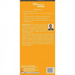 ICU Manual for Nurses book by Shastri Prakash - Back Cover
