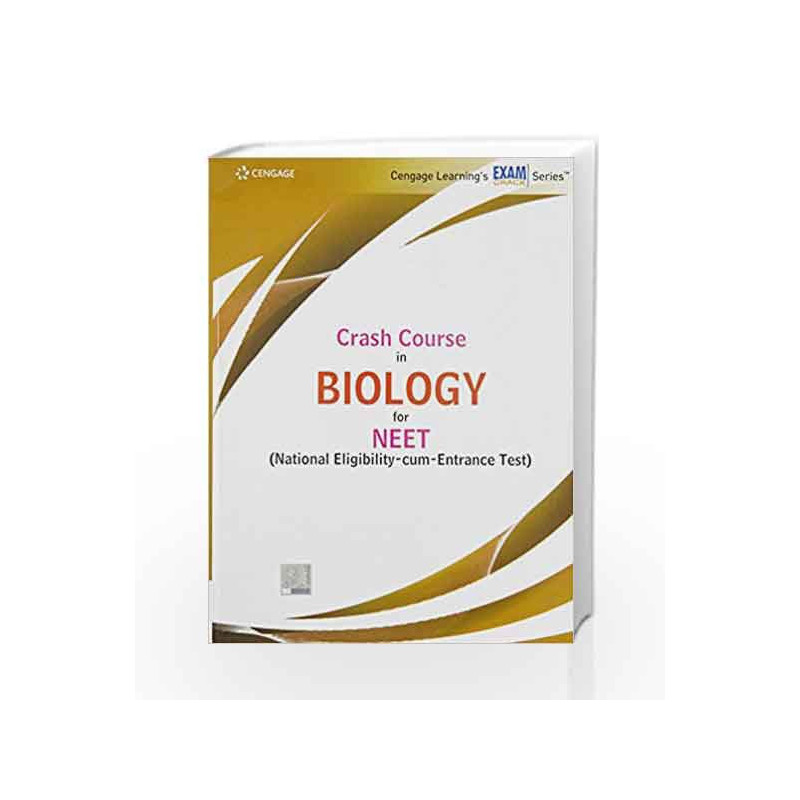 Crash Course in Biology for NEET by Cengage Learning India Book-9788131533383