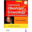 (OLD EDITION) companion for obstetrics gynecology book by Doshi Haresh U - Back Cover