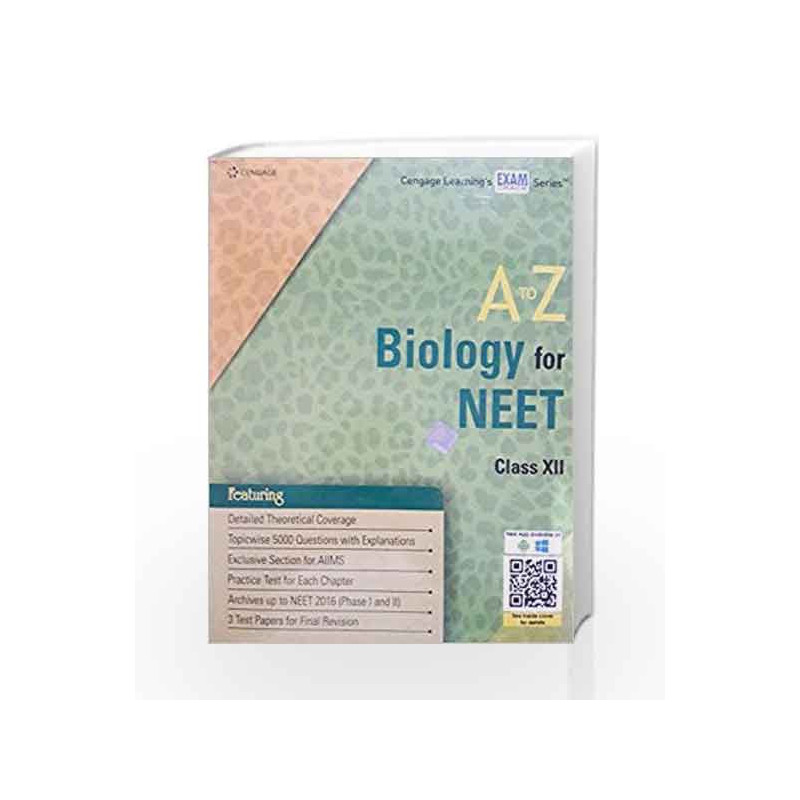BIOLOGY FOR NEET by Cengage Learning India Book-9788131534199