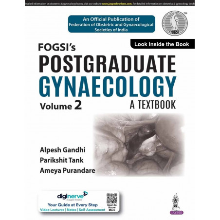 FOGSI’S POSTGRADUATE GYNAECOLOGY: A TEXTBOOK (VOLUME 2) book by Alpesh Gandhi, Parikshit Tank