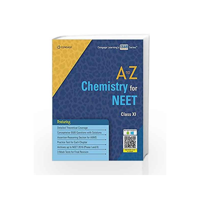 A to Z Chemistry for NEET Class XI by Cengage Learning India Book-9788131534205