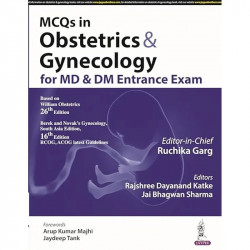MCQS IN OBSTETRICS & GYNECOLOGY FOR MD & DM ENTRANCE EXAM book by Ruchika Garg - Back Cover