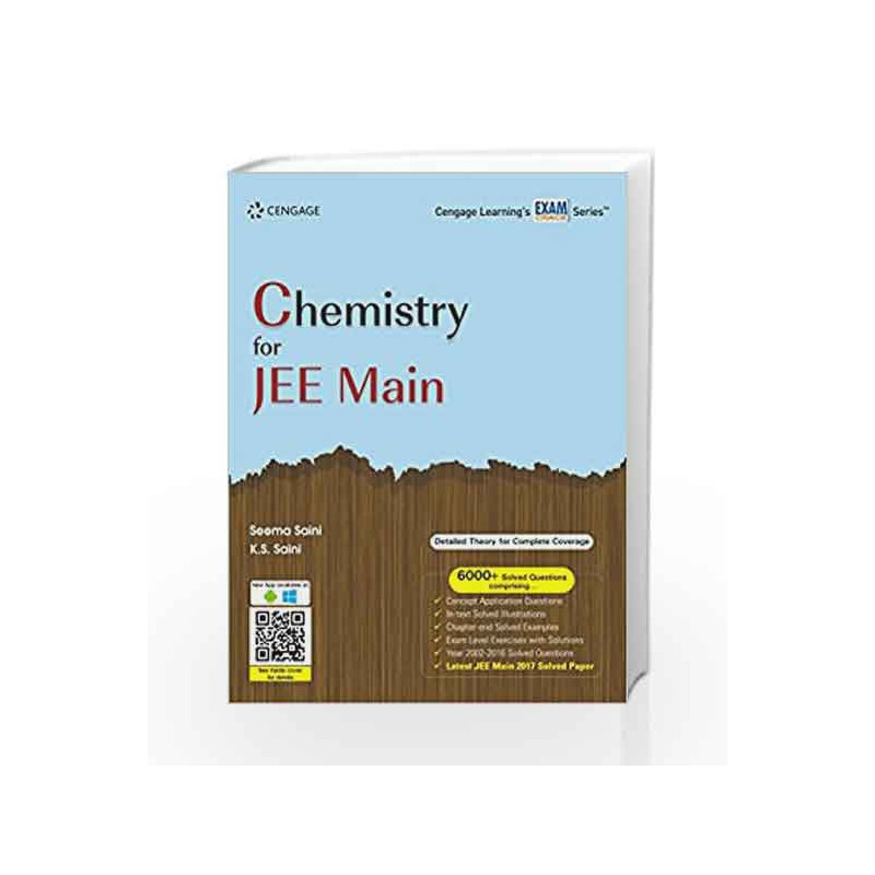 Chemistry for JEE Main by Seema Saini Book-9788131534328