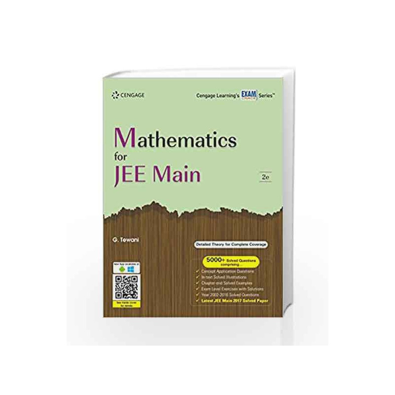 Mathematics for JEE Main by G. Tewani Book-9788131534335