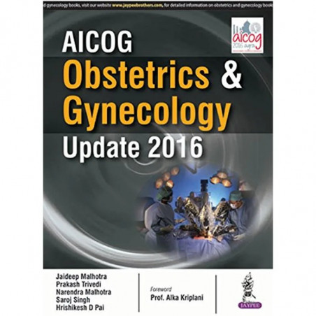 AICOG Obstetrics and Gynecology update 2016 book by Malhotra Narendra