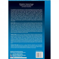 OBSTETRIC HEMORRHAGE: EVIDENCE-BASED MANAGEMENT AND RECENT ADVANCES book by Sheela Mane, Shobha N. Gudi - Additional Image 4