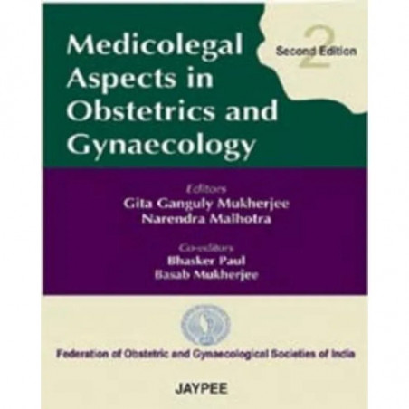 Medicolegal Aspects in Obstetrics & Gynaecology book by Mukherjee, Ganguly Gita Mukherjee