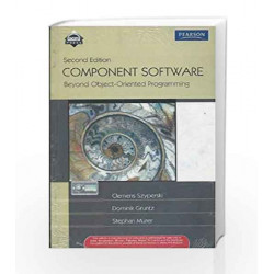 Component Software: Beyond Object - Oriented Progra by Clemens Szyperski Book-9788131705230