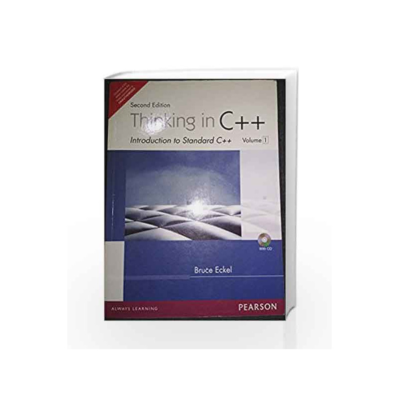Thinking in C++, Vol. 1, 2e by ECKEL Book-9788131706619