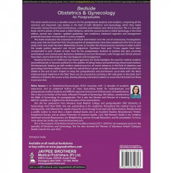 BEDSIDE OBSTETRICS & GYNECOLOGY FOR POSTGRADUATES book by Richa Saxena - Back Cover