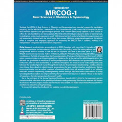Textbook for MRCOG-1: Basic Sciences in Obstetrics and Gynaecology, 3/E | MRCOG Part 1 Exam Prep with 1200+ SBAs, Image-base… -