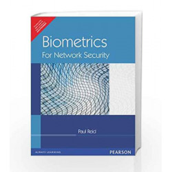 Biometrics and Network Security by Paul Reid Book-9788131716007