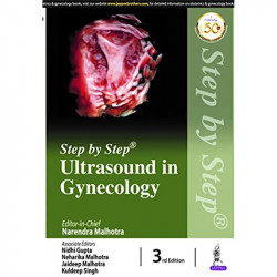 Step by Step Ultrasound in Gynecology book by Narendra Malhotra - Back Cover