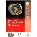 Step by Step Ultrasound in Obstetrics book by Narendra Malhotra - Back Cover